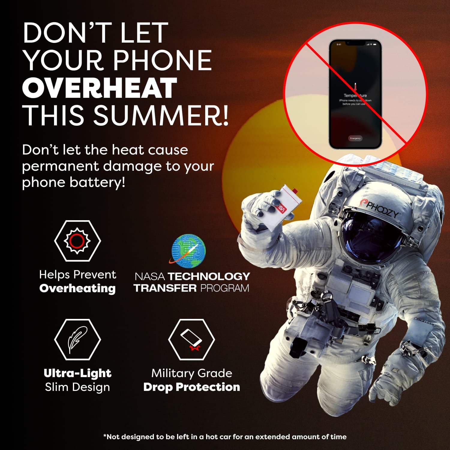 Apollo Thermal Phone Capsule - 3X Battery Life